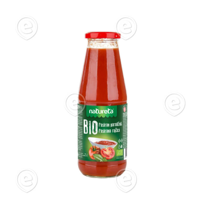 Orgaaniline tomatipüree 690g                                                                                                                                  
