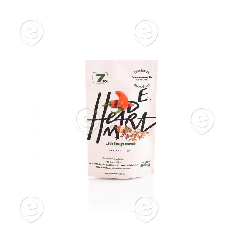 Kuivatatud ja suitsutatud jalapeno 50g