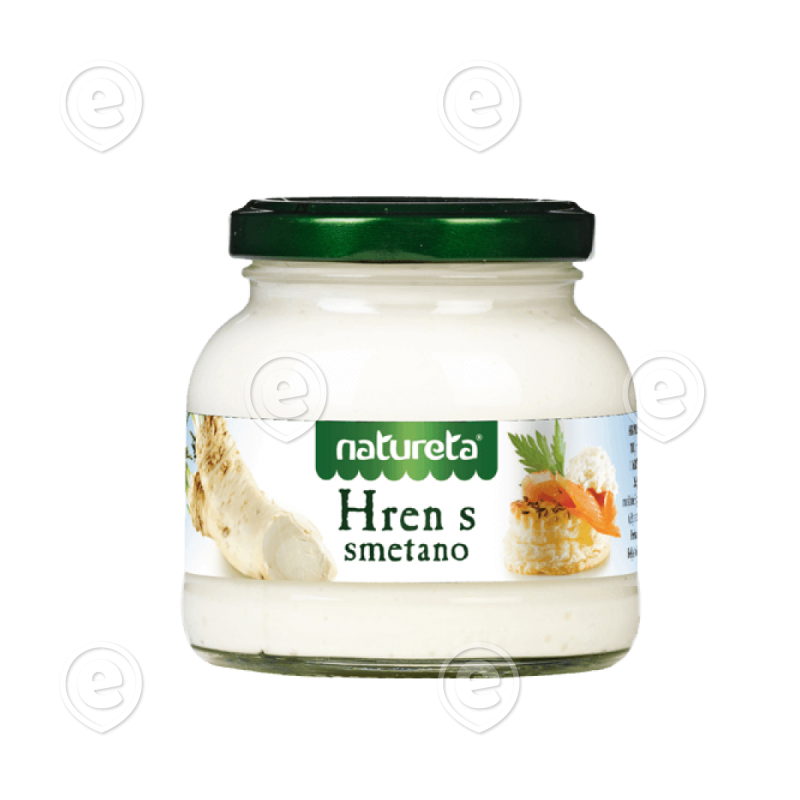 Mädarõigas koorega  180g                                                                                                                                                            