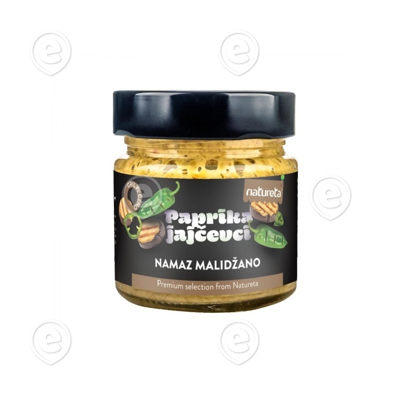 Paprika ja balklažaani määre Malidžano 230g                                                                                                                                 