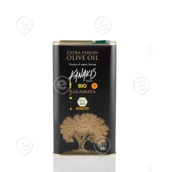 Ekstra-väärisoliiviõli, extra-virgin olive oil PREMIUM, Kanakis, Kalamata 3l kanister
