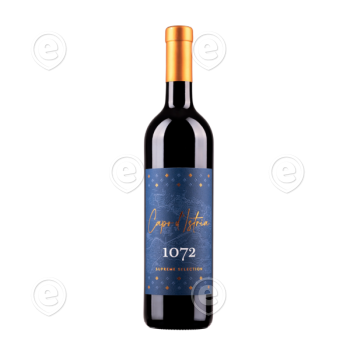 Vein "Capo D`Istria 1072" , kuiv  14,5%  LIMITEERITUD / Decanter 2025 Kuldmedal 96 punkit