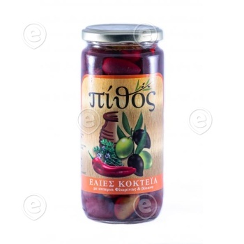 Oliivide segu Kalamata 300g klaaspurk                                                                                                                                               