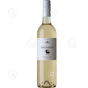 Vein "Malvazija Gourmet" 12.5%  kuiv valge 0,75l