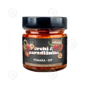 Kreeka pähkli, tomati ja tšilli kaste/dipp 200g                                                                                                  