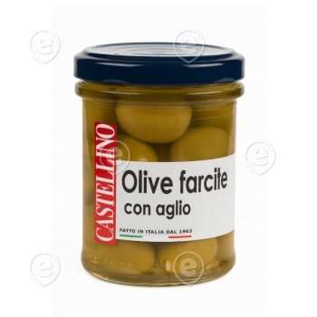 Oliivid täidetud küüslauguga 180g