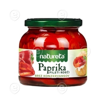 Paprika lõigud 540g                                                                                                                                                         