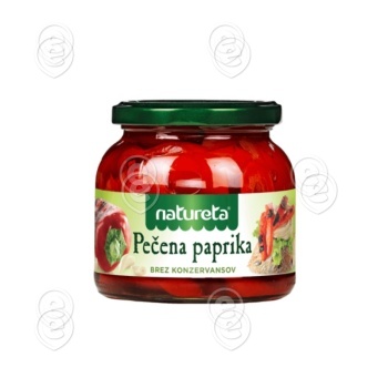 Röstitud paprikalõigud 540g                                                                                                                                                         